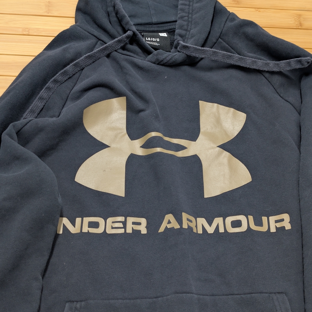Under Armour Navy Hoodie with Logo